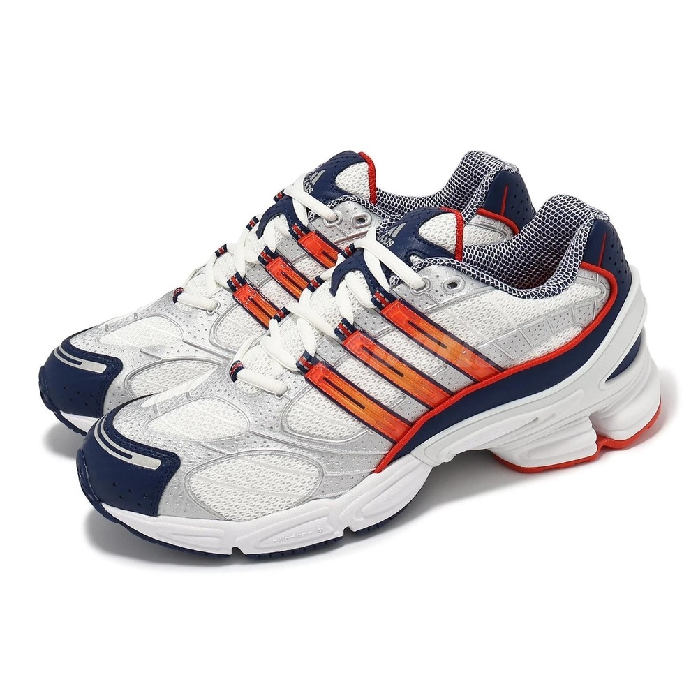 adidas Ozweego Pro Mens Size 10 Chalk White Cream Orange Casual Shoes IH5240 NEW - Picture 2 of 7